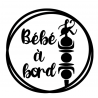 Autocollant "Bébé à bord"