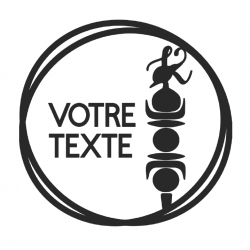 Autocollant "HK Flèche...